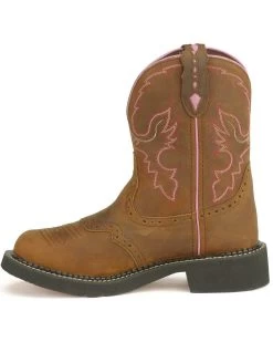 Justin Women's Gypsy Gemma Western Boots - Round Toe -Justin Sale Shop 045554 BR LT