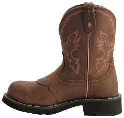 Justin Gypsy Women's Wanette 8" EH Work Boots - Steel Toe -Justin Sale Shop 045N66 BR LT