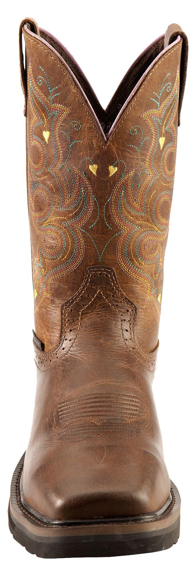 Justin Women's Sunney Pull On EH Work Boots - Composite Toe 4 Justin Women's Sunney Pull On EH Work Boots - Composite Toe - Image 3