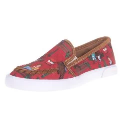 Reba By Justin Women's Alice Red Cowgirl Slip On