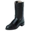 Justin Boots Mens Temple Black Pull On Cowboy Boot -Justin Sale Shop 11573 default l