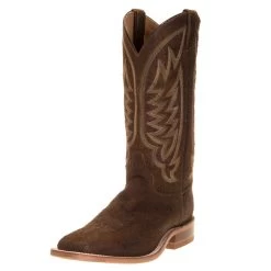 Justin Boots Men's Justin Bent Rail Brown Coconut Roughout 13in. Brown Roughout Top