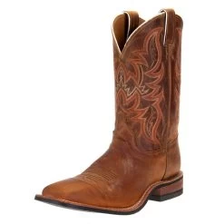 Justin BootsMen`s Brown Distressed Cognac Boot