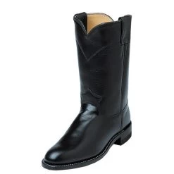 Justin Boots Women's Justin Black Kipskin Cowgirl Boots