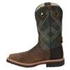 Justin Boots Men's Stampede Hybred Dalhart Brown Ostrich Print Nano Composite Waterproof Work Boot 1 Justin Boots Men's Stampede Hybred Dalhart Brown Ostrich Print Nano Composite Waterproof Work Boot -Justin Sale Shop 141571 default l