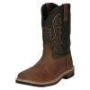 Justin Boots Men`s Stampede Bolt Pecan Water Buffalo 11` Black Water Buffalo Soft Toe 2 Justin Boots Men`s Stampede Bolt Pecan Water Buffalo 11` Black Water Buffalo Soft Toe -Justin Sale Shop 152544 default l