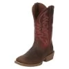 Justin Boots Men`s Syrup Brown Water Buffalo 12 In Chili Pepper Red Top Cowboy Boot -Justin Sale Shop 153705 default l