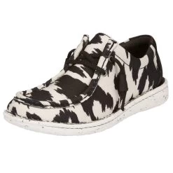 Justin Boots Women's Hazer Black/White Casual