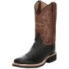 Justin Boots Men's AQHA Drover Black Full Quill Ostrich 11 In Oak Cowhide Top Crepe Sole Cowboy Boot 2 Justin Boots Men's AQHA Drover Black Full Quill Ostrich 11 In Oak Cowhide Top Crepe Sole Cowboy Boot -Justin Sale Shop 161522 default l