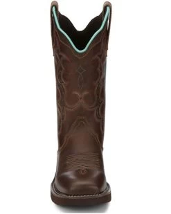 Justin Women's Raya Western Boots - Square Toe -Justin Sale Shop 2000335052 280 P4