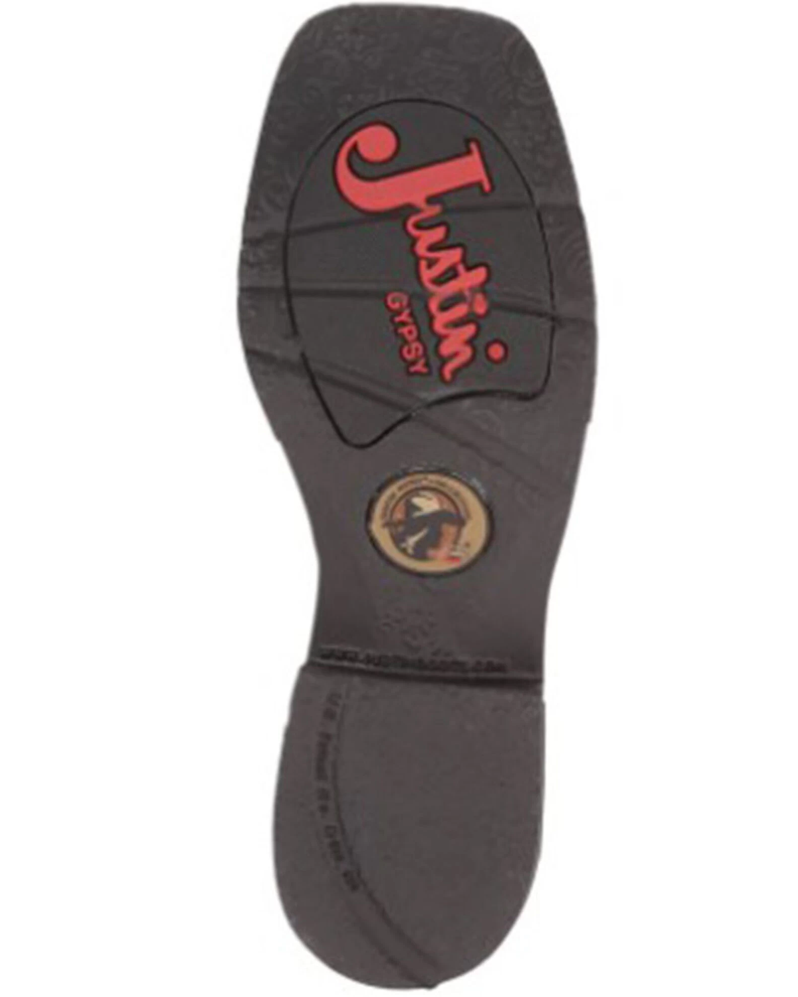 Justin Women's Raya Western Boots - Broad Square Toe 4 Justin Women's Raya Western Boots - Broad Square Toe - Image 2