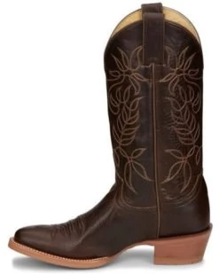 Justin Women's Rosey Espresso Western Boot - Medium Toe -Justin Sale Shop 2000359246 205 P3