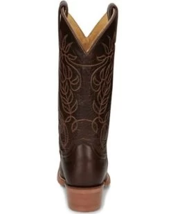 Justin Women's Rosey Espresso Western Boot - Medium Toe -Justin Sale Shop 2000359246 205 P5