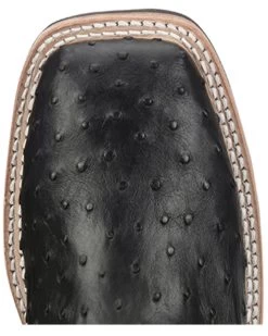 Justin Men's Drover Exotic Full Quill Ostrich Western Boots - Broad Square Toe -Justin Sale Shop 2000385393 001 P6