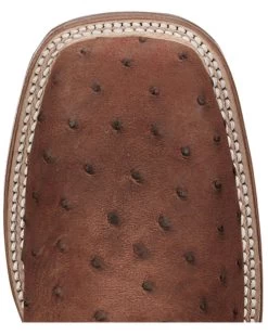 Justin Men's Full-Quill Ostrich Exotic Boot - Square Toe -Justin Sale Shop 2000385394 213 P6