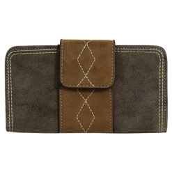 Justin Weathered Brown Wallet - 2166775W