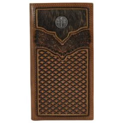 Justin Mens Rodeo Wallet W/Brindle Inlay 7 Justin Mens Rodeo Wallet W/Brindle Inlay -Justin Sale Shop 2409905 01 73901.1632856166