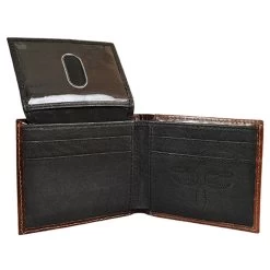 Justin Brown With Underlay With Tooling BiFold Wallet -Justin Sale Shop 2410010 3 85275.1635548973
