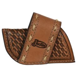 Justin Basketweave Tooling Knife Sheath - 2122489K2