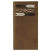 Justin Mens Brown With Embroidery Chevrons Rodeo Wallet -Justin Sale Shop 2493040 1 37787.1673543555