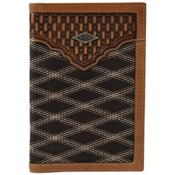 Justin Crisscross Stitch Rodeo Wallet