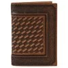 Justin Classic Basketweave TriFold Wallet 1 Justin Classic Basketweave TriFold Wallet -Justin Sale Shop 2493080 1 37340.1673543556