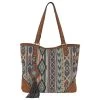 Justin Women's Jacquard Tote With Removable Key Fob -Justin Sale Shop 2762030 1 34392.1675207591
