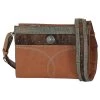 Justin Ladies Crossbody Embossed With Hair On -Justin Sale Shop 2762040 1 16605.1675207591