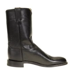 Justin Boots Men's Classic Black Kipskin Roper Cowboy Boots 11 Justin Boots Men's Classic Black Kipskin Roper Cowboy Boots -Justin Sale Shop 3133 4