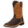 Justin Boots Men's Justin Stampede Dark Chestnut Steel Toe Work Boots -Justin Sale Shop 39629 default l
