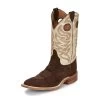 Justin Boots Justin Men's Clinton Chocolate Rough Out Boots -Justin Sale Shop 4877970805534607802 2 5