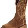 Justin Men's Stampede Rush Western Work Boot Soft Toe Brown WK4330 -Justin Sale Shop 61Mb7EfBNtL. AC UY218
