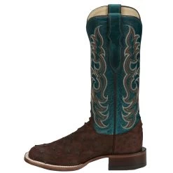 Justin Boots Women`s AQHA Cowgal Cigar Full Quill Ostrich 13 In Boot -Justin Sale Shop AQ8651 03