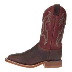 Justin Boots Men's Justin Bent Rail Frontier Bender Brown Whiskey 11in. Riley Brick Top Boot -Justin Sale Shop BR5343 2
