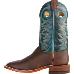 Justin Boot Company Men's Bent Rail Rough Rider Copper Bent Rail Cowboy Boots -Justin Sale Shop BR738 3
