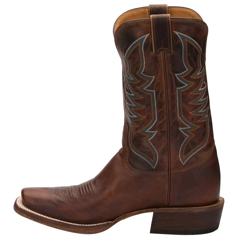 Justin Boots Men's Justin Bent Rail Performance Navigator Cognac Cowboy Boot 5 Justin Boots Men's Justin Bent Rail Performance Navigator Cognac Cowboy Boot - Image 3
