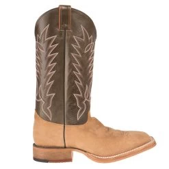 Men's Justin Bent Rail Khaki Roughout Square Toe Cowboy Boot -Justin Sale Shop BR767 4 4c1e6a3a 2621 432f ae08 4f6111038e99