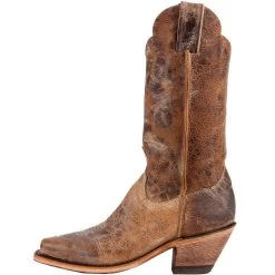 Justin Boots Women's Tan Road Brown-11in Matching Top Cowgirl Boots -Justin Sale Shop BRL122 3