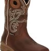 Nitred Spice Brown Cowhide Justin Work Boot Nano Toe CR3201 -Justin Sale Shop CR3201 1000x1000 1