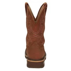 Justin Boots Men`s Resistor Russett 13` Russett H20 Soft Toe Square Work Boot -Justin Sale Shop CR4011 3