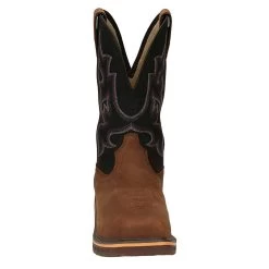 Justin Boots Men's Russett Resistor Caramel 13in. Black H20 Nano Comp Work Boot 9 Justin Boots Men's Russett Resistor Caramel 13in. Black H20 Nano Comp Work Boot -Justin Sale Shop CR4012 11