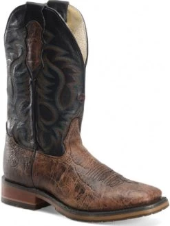 Double H Mens 12" Wide Square Toe Roper With Hidden Gore Pocket DH8644