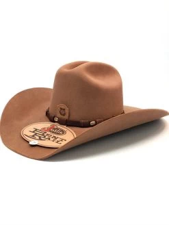 Justin JF0657TOWN 6x Townes Western Felt Hat Fawn