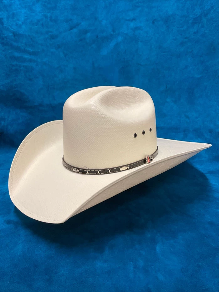 Justin JS1356BKHL4004 20X BLACK HILLS Straw Cowboy Hat Ivory 3 Justin JS1356BKHL4004 20X BLACK HILLS Straw Cowboy Hat Ivory