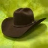 Justin JF0342RDEO4008 Rodeo 3X Rodeo Wool Felt Cowboy Hat Brown