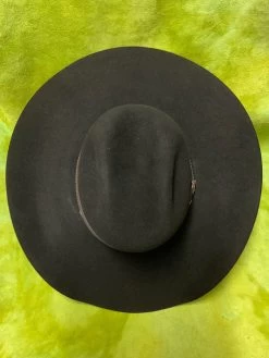 Justin JF0630CROW4402 Bent Rail Crowell 6X Fur Felt Hat Black -Justin Sale Shop IMG 0748