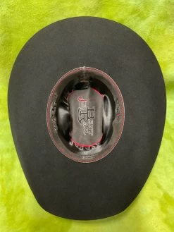 Justin JF0630CROW4402 Bent Rail Crowell 6X Fur Felt Hat Black -Justin Sale Shop IMG 0749