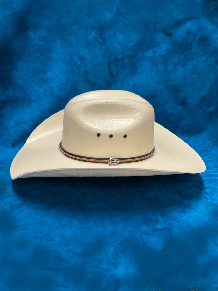 Justin MJS1330BELT4404 20X BELTON TOYO Straw Western Hat Ivory 5 Justin MJS1330BELT4404 20X BELTON TOYO Straw Western Hat Ivory - Image 3