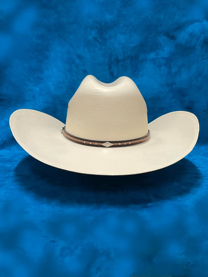 Justin MJS1330BELT4404 20X BELTON TOYO Straw Western Hat Ivory 6 Justin MJS1330BELT4404 20X BELTON TOYO Straw Western Hat Ivory - Image 4