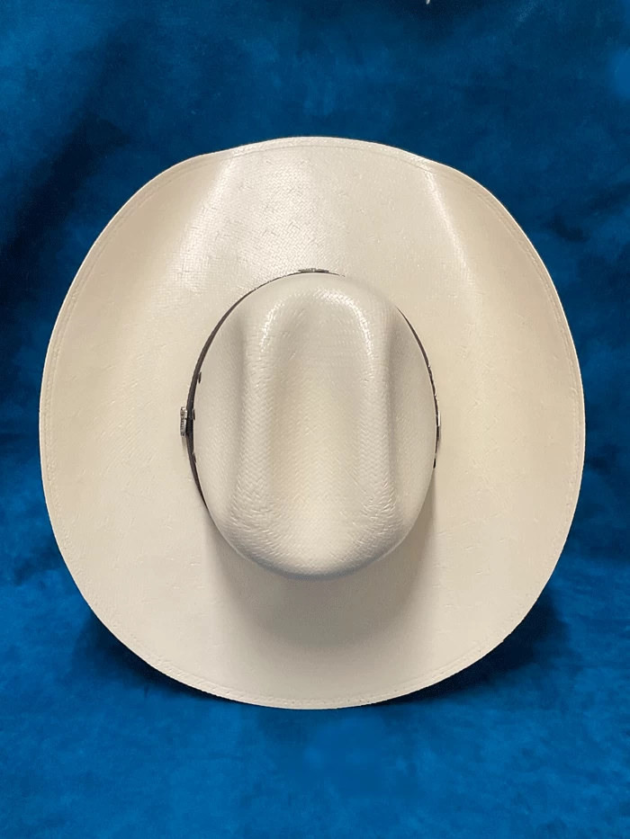 Justin MJS1330BELT4404 20X BELTON TOYO Straw Western Hat Ivory 8 Justin MJS1330BELT4404 20X BELTON TOYO Straw Western Hat Ivory - Image 6